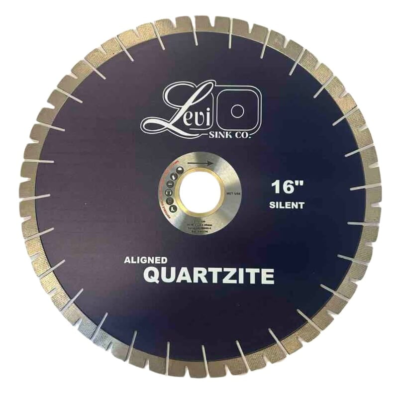 Levi Bridge Saw Blade - 16", Quartzite Levi Bridge Saw Blade - 16", Quartzite