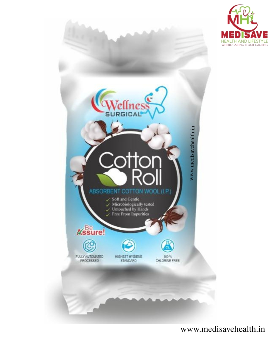 COTTON WOOL(20 U)- WELLNESS COTTON WOOL(20 U)- WELLNESS
