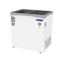 Blue Star Glass Top Deep Freezer-GT5-180NP with 161 litre Freezer capacity Blue Star Glass Top Deep Freezer-GT5-180NP with 161 litre Freezer capacity