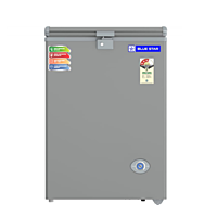 Front look of Blue Star Small Deep freezer-CF3-130NPYW-SL Front look of Blue Star Small Deep freezer-CF3-130NPYW-SL