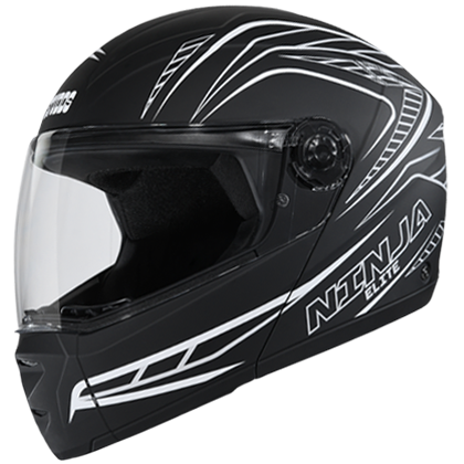 STUDDS NINJA ELITE SUPER D5 BLACK N4 GREY C/V (L)
