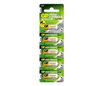 GP 23A 12V battery(Pack of 5)