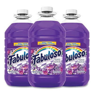 Fabuloso Multi-Use Cleaner, Lavender Scent, 169 oz. Bottle - 3/Case Fabuloso Multi-Use Cleaner, Lavender Scent, 169 oz. Bottle - 3/Case