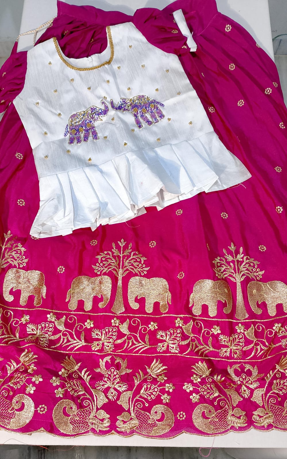 C210: Ready To Ship Beautiful Kids Lehenga Set