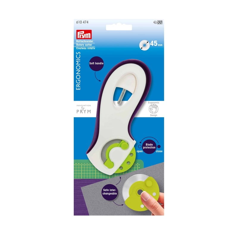 Taglierina Cutter Egonomycs di Prym La ma da 45mm