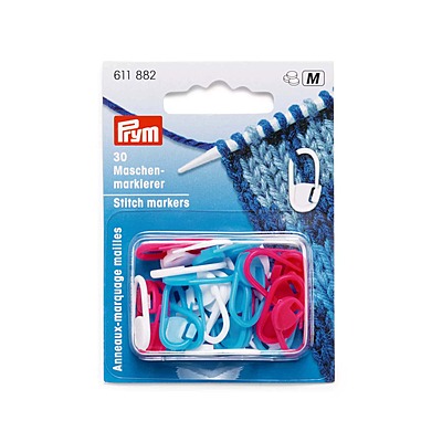 Prym - Segnamaglie in 3 colori per 30 pz