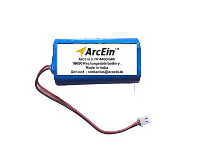 ArcEin 3.7V 4400mAh 18650 Rechargeable battery pack Battery
