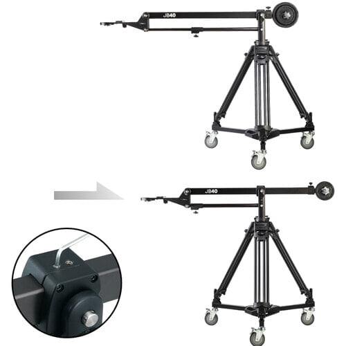 Libec JB40 Jib Arm with Carrying Case