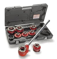 RIDGID, 36475, Exposed 6 Ratchet Threader Set, Model 12-R Ratcheting Pipe Threading Set RIDGID, 36475, Exposed 6 Ratchet Threader Set, Model 12-R Ratcheting Pipe Threading Set