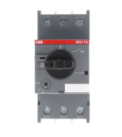 ABB, MS116, 20 - 25 A Motor Protection Circuit Breaker ABB, MS116, 20 - 25 A Motor Protection Circuit Breaker