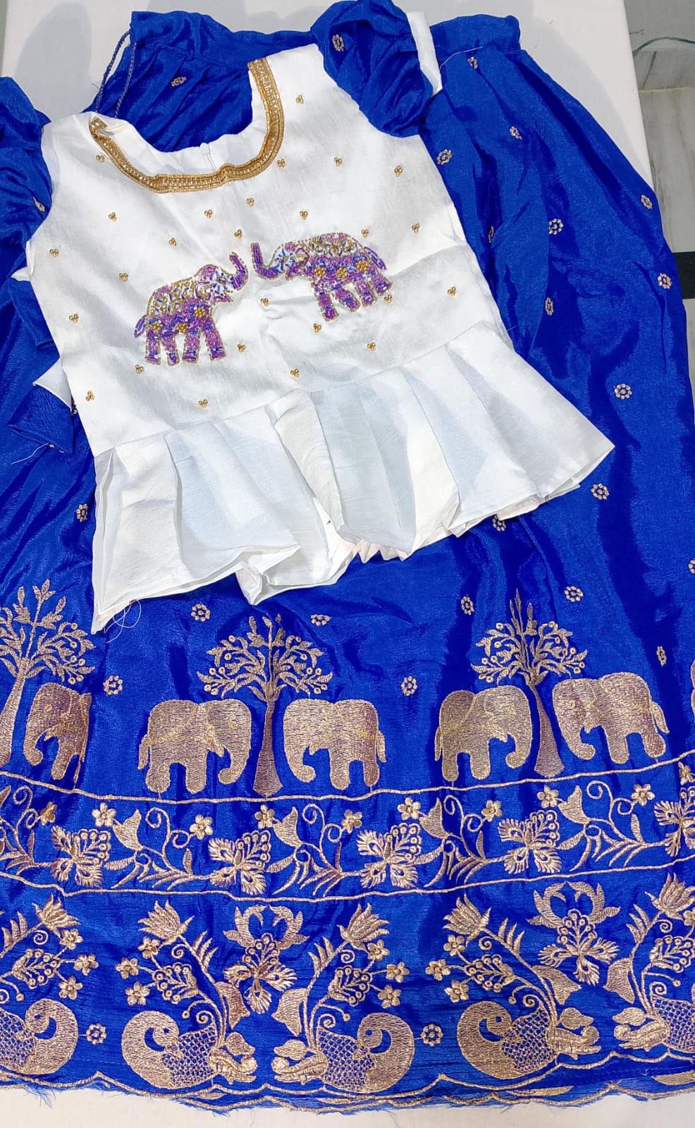 C209: Ready To Ship Beautiful Kids Lehenga Set