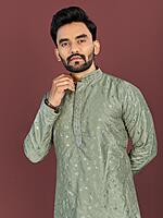 P613: Men Designer Kurta pajama Sets