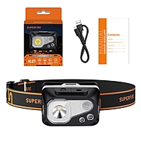 Superfire, HL07, Atomic Beam Headlight Rechargeable Li-ion Battery Superfire, HL07, Atomic Beam Headlight Rechargeable Li-ion Battery