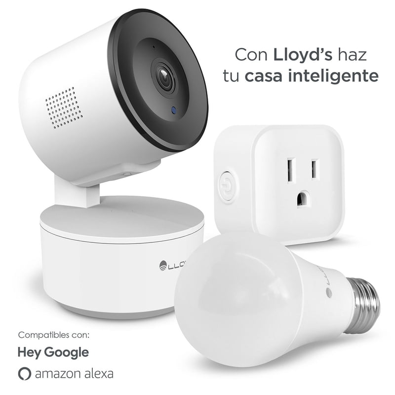 KIT INTELIGENTE WIFI CON CÁMARA, CONTACTO Y FOCO