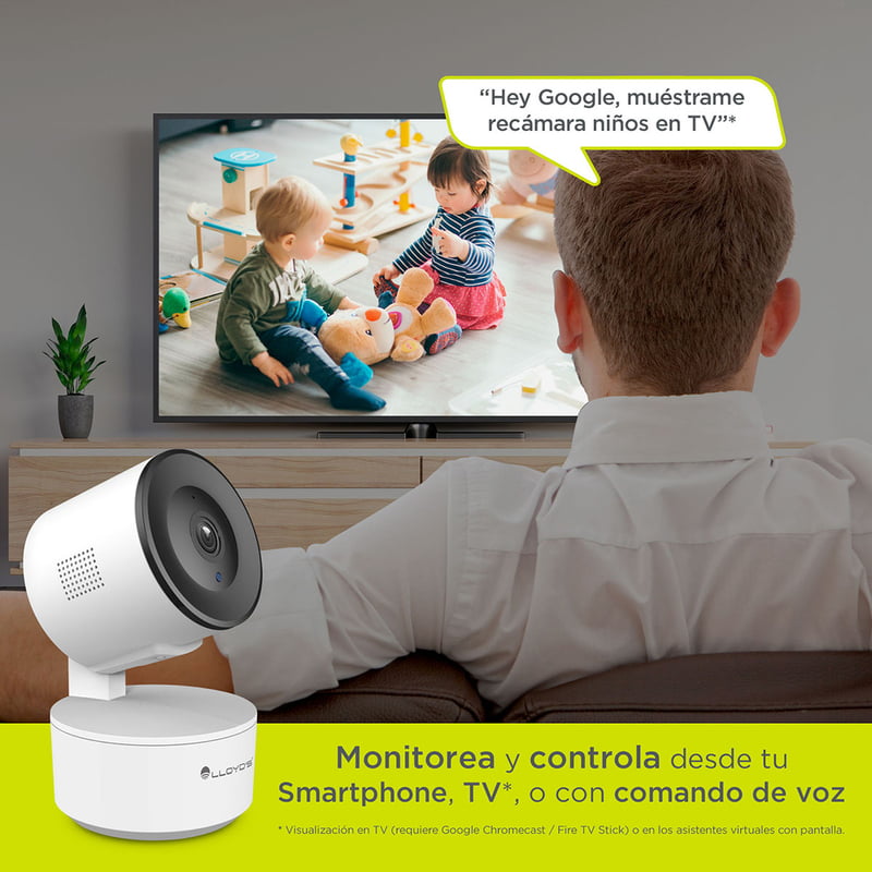 KIT INTELIGENTE WIFI CON CÁMARA, CONTACTO Y FOCO
