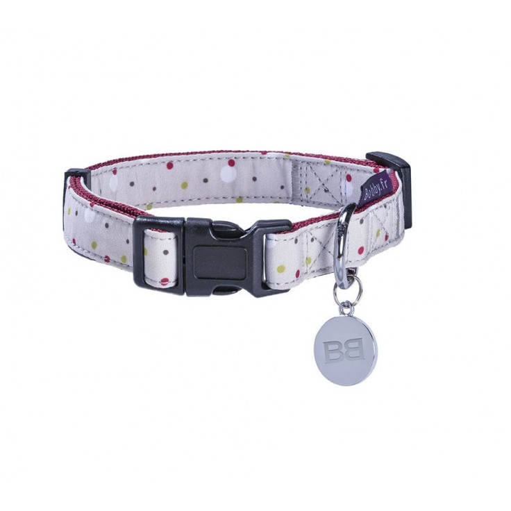BOBBY DOTS COLLAR - BEIGE BOBBY DOTS COLLAR - BEIGE