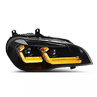 E70 X5 Laser Style LED Headlights w/Sequential Turns (2007–2013)