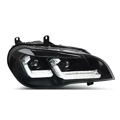 E70 X5 Laser Style LED Headlights w/Sequential Turns (2007β2013) E70 X5 Laser Style LED Headlights w/Sequential Turns (2007β2013)