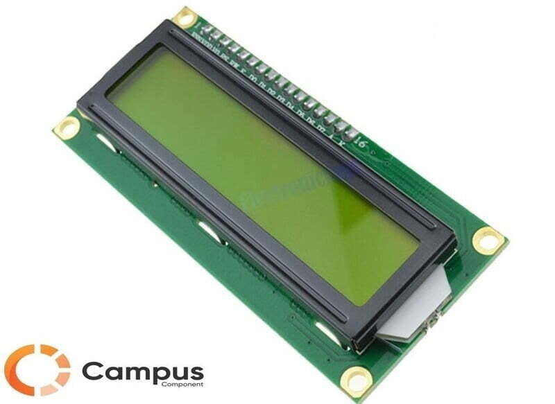 Sinda COB 16x2 (S) LCD Display Yellow Green Backlight Low Height Sinda COB 16x2 (S) LCD Display Yellow Green Backlight Low Height