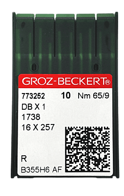 GROZ BECKERT NEEDLE SYSTEM 16X257 GROZ BECKERT NEEDLE SYSTEM 16X257