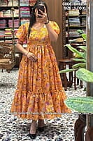 B1460: Beautiful Kota Silk Frocks