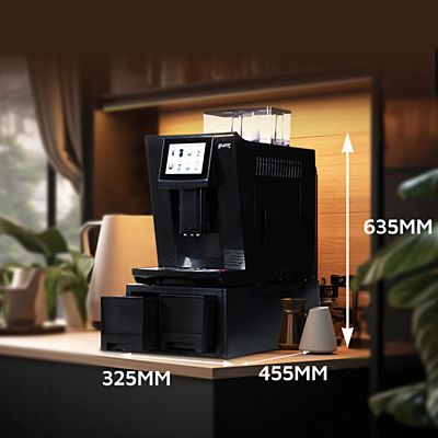 Dimension of Atlantis Brew Fully Automatic Bean to Cup Coffee Machine