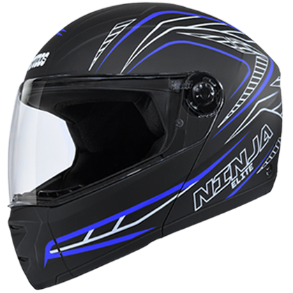 STUDDS NINJA ELITE SUPER D5 MATT BLACK N1 (XL)