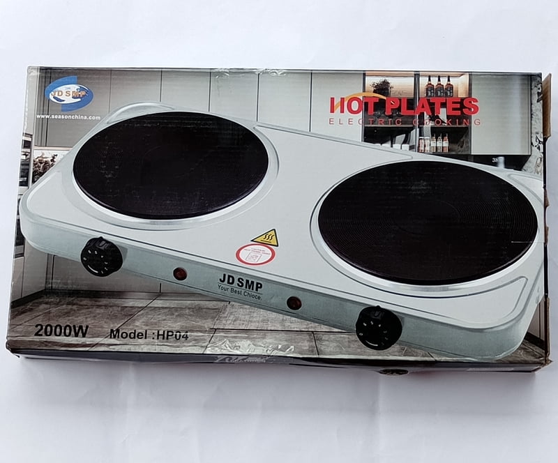 JDSMP DOUBLE FACE ELECTRIC HOT BURNER 2000W HP04