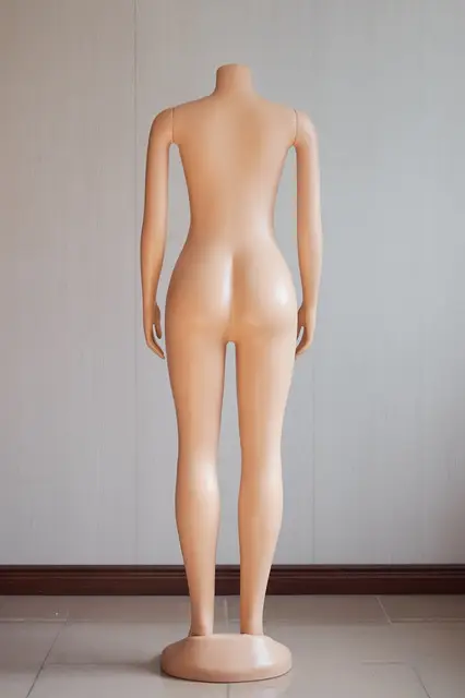 Non detachable Headless and Armless Plastic Female Mannequins Non detachable Headless and Armless Plastic Female Mannequins