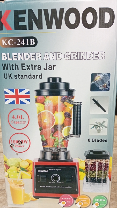 KENWOOD 2IN1 BLENDER 9000W 4L  +1CUP 8BLADES