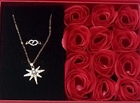 LOVE FOREVER GIFT PACK (RING, EARRINGS + ROSE PETALS)