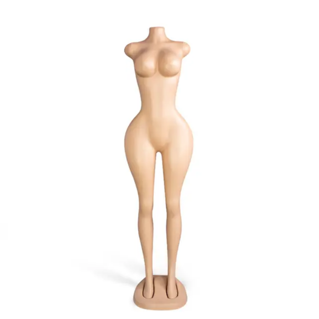 Non detachable Headless and Armless Plastic Female Mannequins Non detachable Headless and Armless Plastic Female Mannequins