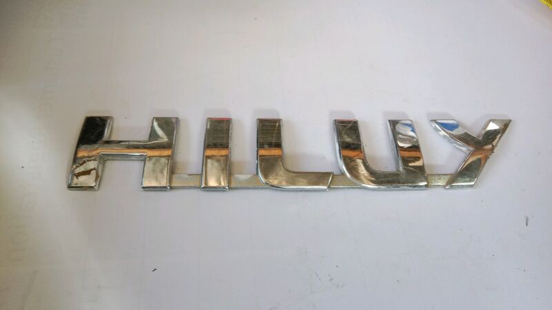 Emblems and Badges Toyota Hilux 18cm x 3.5cm