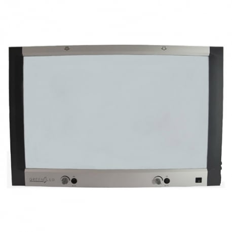 Negatoscopio plano 2 placas led 6300 lux Negatoscopio plano 2 placas led 6300 lux