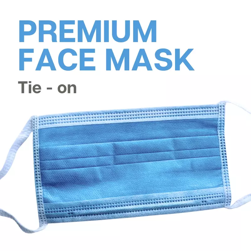 Face mask New With High Filtration (Tie on)