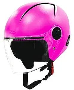 STEELBIRD SBH-20 ZIP DASHING PINK C/V (L)