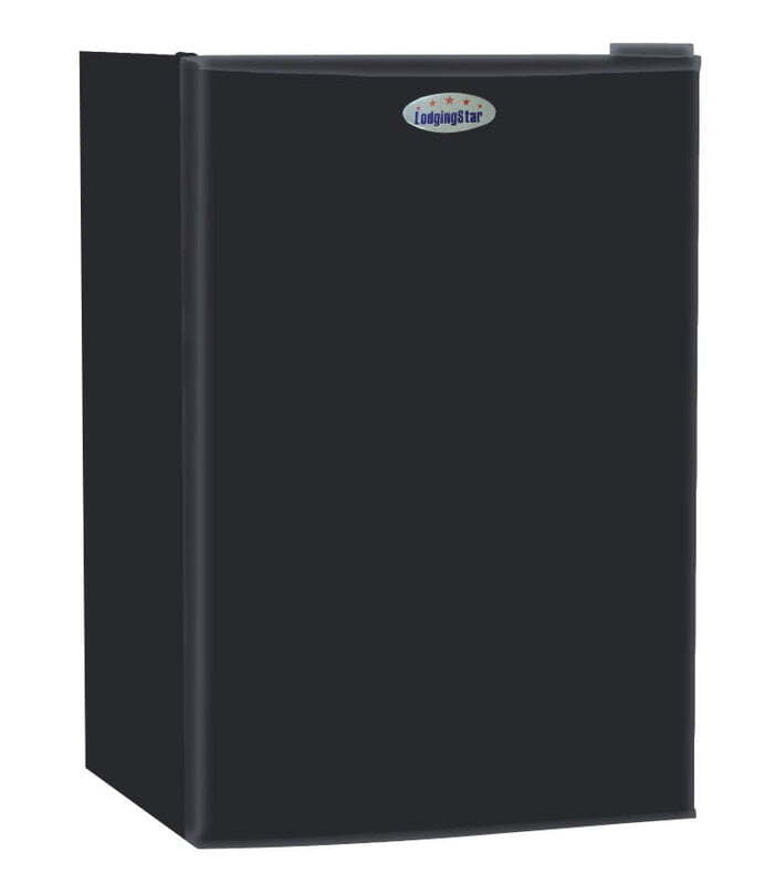 Lodging Star Compact Refrigerator 2.5 CF. Without Freezer, Black Lodging Star Compact Refrigerator 2.5 CF. Without Freezer, Black