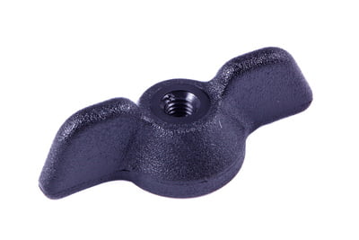 Large Wing Nut - Black Nylon - M6 Large Wing Nut - Black Nylon - M6