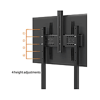 Heavy Duty Bracket Standing Trolley TV MODEL YD1800 | BRACKETS