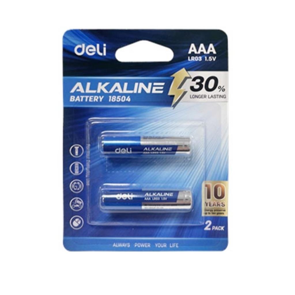 DELI 18504 LR03 ALKALINE BATTERY AAA - PCS DELI 18504 LR03 ALKALINE BATTERY AAA - PCS