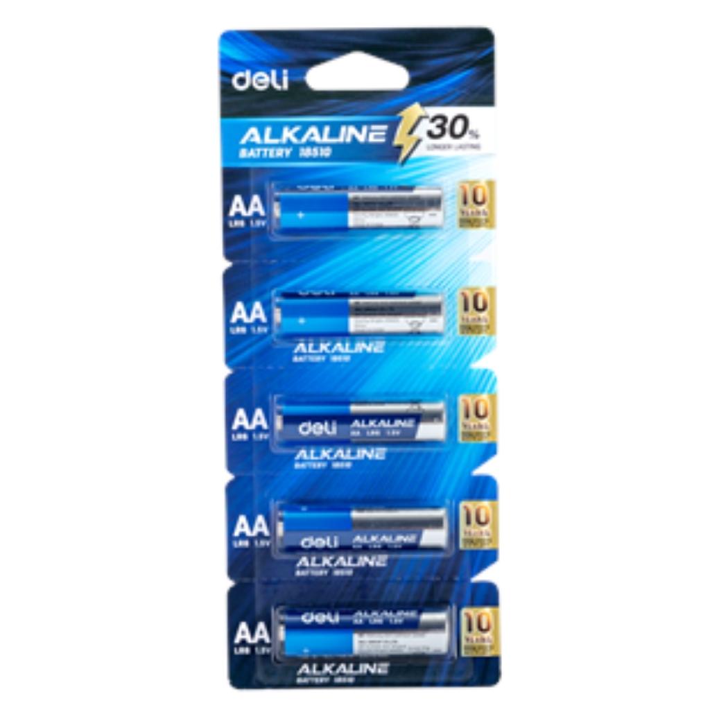 DELI 18510 LR6 ALKALINE BATTERY AA DELI 18510 LR6 ALKALINE BATTERY AA