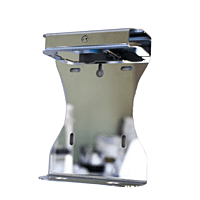 Dove Dispenser Bracket, Double Fixture Polished Stainless Steel Dove Dispenser Bracket, Double Fixture Polished Stainless Steel