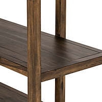 Des Moines Solid Wood Bookshelf Des Moines Solid Wood Bookshelf