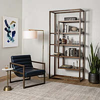 Des Moines Solid Wood Bookshelf Des Moines Solid Wood Bookshelf