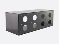 CANFORD RACKBOX 4U, 205mm deep, black
