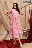 B691: Beautiful Cotton Summer Dress