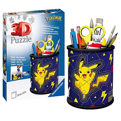 Pokemon 3D Pencil Holder Puzzle 54pc