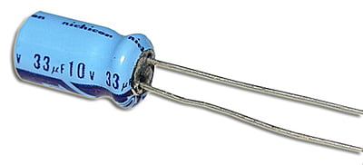 CAPACITOR 33UF 10V