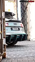 2013–2018 Audi RS6 Avant BKSS Style Roof Spoiler | Carbon Fiber Rear Aero Add-On
