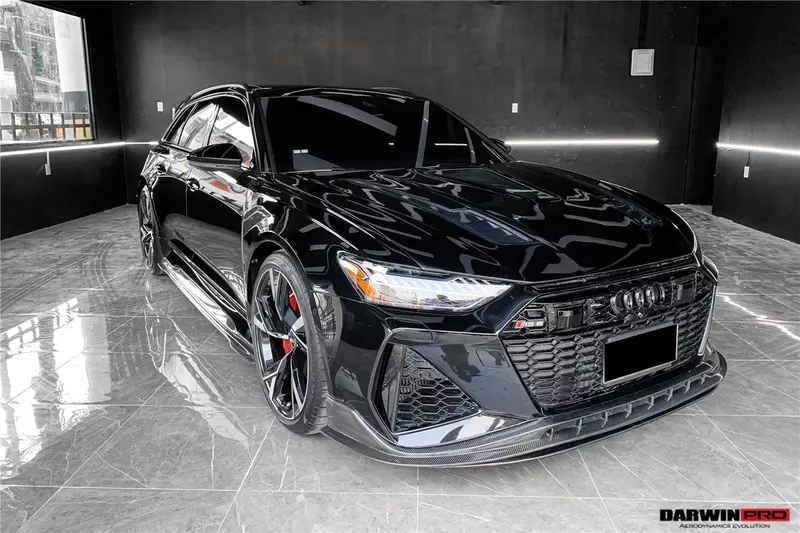 Audi RS6 Avant C8 & RS7 Quattro BKSS Style Carbon Fiber Side Skirts | Aerodynamic Enhancement Audi RS6 Avant C8 & RS7 Quattro BKSS Style Carbon Fiber Side Skirts | Aerodynamic Enhancement